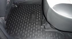 2 799 р. Коврики в салон Element 4 шт. (полиуретан) KIA Sorento XM дорестайлинг (2009-2012)  с доставкой в г. Керчь. Увеличить фотографию 4