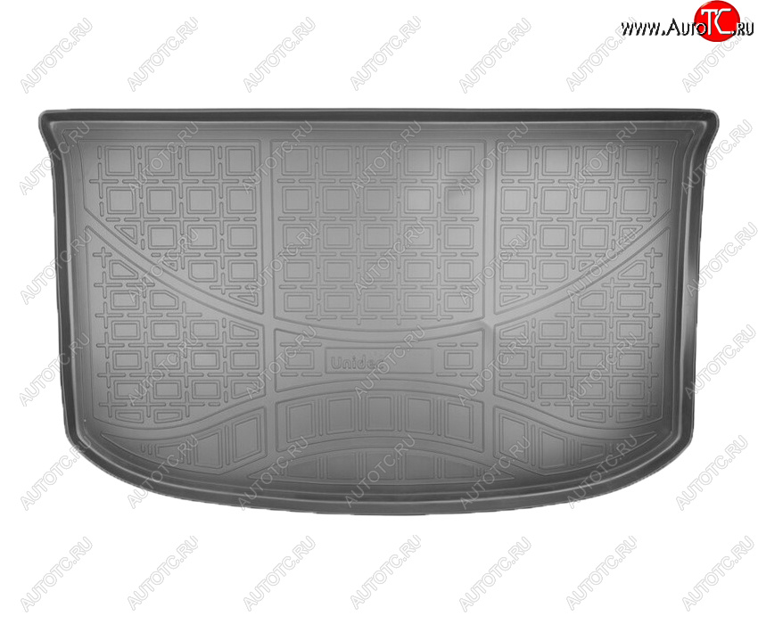 1 499 р. Коврик в багажник Norplast Unidec  KIA Soul  PS (2014-2016) дорестайлинг (Цвет: черный)  с доставкой в г. Керчь