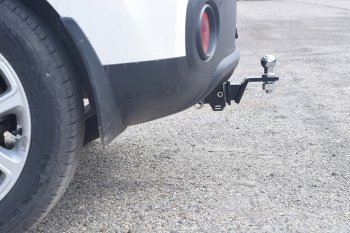 14 129 р. Фаркоп Petroil Tuning (съемный квадрат) KIA Soul PS рестайлинг (2017-2019)  с доставкой в г. Керчь. Увеличить фотографию 3