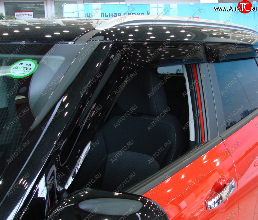 3 199 р. Дефлектора окон SIM KIA Soul SK3 (2018-2022)  с доставкой в г. Керчь
