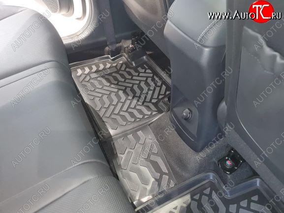 1 699 р. Коврики салона Aileron (3D с подпятником) KIA Soul SK3 (2018-2022)  с доставкой в г. Керчь