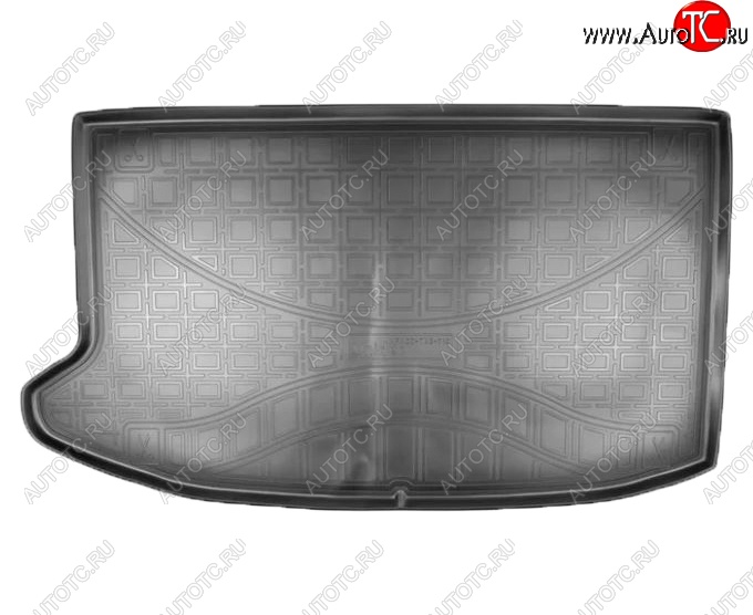 1 499 р. Коврик в багажник Norplast (SUB)  KIA Soul  SK3 (2018-2022) (Черный)  с доставкой в г. Керчь