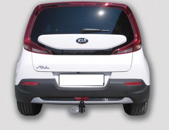 6 999 р. Фаркоп Лидер Плюс KIA Soul SK3 (2018-2022) (Без электропакета)  с доставкой в г. Керчь. Увеличить фотографию 2