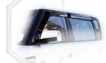 Дефлектора окон CA-Plastiс) KIA Soul  AM (2008-2011) дорестайлинг (Classic полупрозрачный)