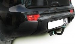7 799 р. Фаркоп Лидер Плюс KIA Soul AM дорестайлинг (2008-2011) (Без электропакета)  с доставкой в г. Керчь. Увеличить фотографию 2