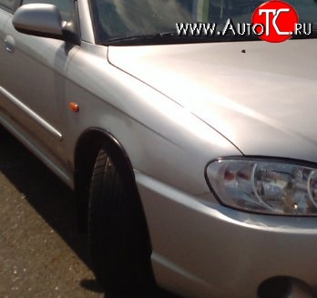 12 949 р. Переднее правое крыло Стандартное KIA Spectra (2000-2009) (Окрашенное)  с доставкой в г. Керчь