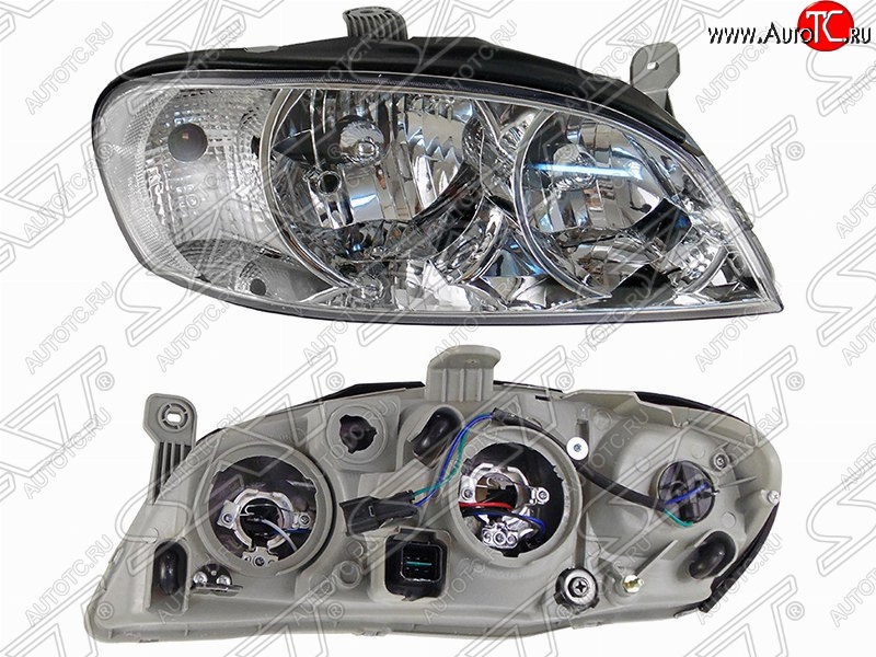 3 399 р. Правая передняя фара SAT  KIA Spectra (2000-2009)  с доставкой в г. Керчь