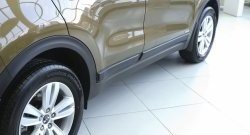 4 199 р. Молдинги дверей RA (комплект 4 шт.)  KIA Sportage  4 QL (2016-2022) дорестайлинг, рестайлинг (Поверхность шагрень)  с доставкой в г. Керчь. Увеличить фотографию 6