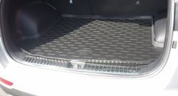 1 469 р. Верхний коврик в багажник Aileron (полиуретан, бежевый)  KIA Sportage  4 QL (2016-2018) дорестайлинг  с доставкой в г. Керчь. Увеличить фотографию 3
