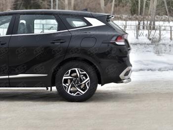 15 899 р. Защита заднего бампера (труба, d63) SLITKOFF  KIA Sportage  5 NQ5 (2021-2025)  с доставкой в г. Керчь. Увеличить фотографию 3