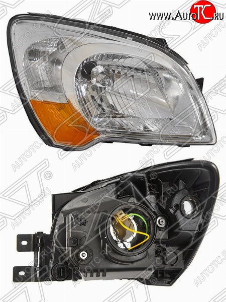 4 999 р. Правая передняя фара SAT  KIA Sportage  2 JE,KM (2004-2008) дорестайлинг  с доставкой в г. Керчь