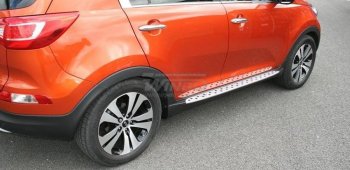 Подножки боковые WINBO OE Style KIA Sportage  3 SL (2010-2016) дорестайлинг, рестайлинг