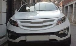 1 649 р. Реснички на фары CT KIA Sportage 3 SL дорестайлинг (2010-2014) (Неокрашенные)  с доставкой в г. Керчь. Увеличить фотографию 2