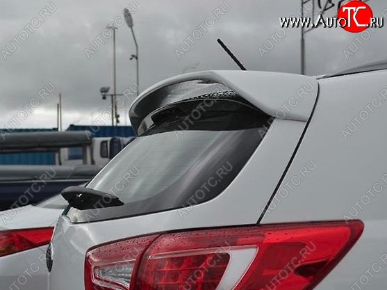 7 149 р. Спойлер CT v2 KIA Sportage 3 SL дорестайлинг (2010-2014) (Неокрашенный)  с доставкой в г. Керчь