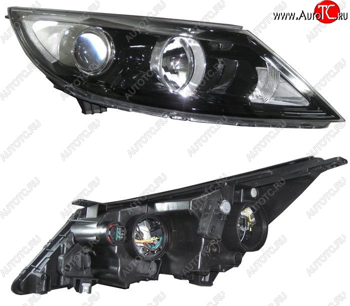 4 749 р. Правая передняя фара SAT  KIA Sportage  3 SL (2010-2014) дорестайлинг  с доставкой в г. Керчь