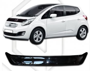Дефлектор капота CA-Plastiс KIA Venga рестайлинг (2015-2025)