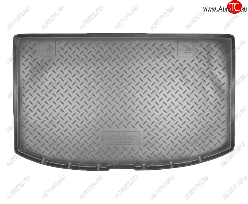 1 649 р. Коврик в багажник Norplast Unidec  KIA Venga (2009-2025) дорестайлинг, рестайлинг (Цвет: черный)  с доставкой в г. Керчь