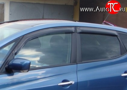 999 р. Комплект дефлекторов окон (ветровиков) 4 шт. Russtal KIA Venga дорестайлинг (2009-2015)  с доставкой в г. Керчь