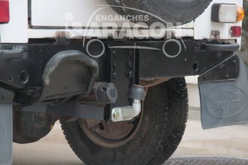 22 699 р. Фаркоп Aragon. (шар C)  Land Rover Defender 90  1 L316 (1990-2016) дорестайлинг 3дв., рестайлинг 3дв.  с доставкой в г. Керчь. Увеличить фотографию 4