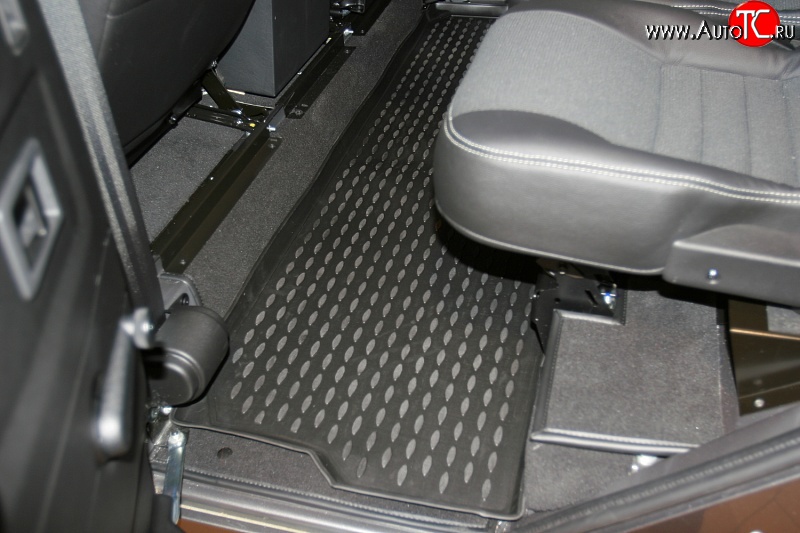 149 р. Коврик в салон Element 1 шт. (полиуретан) . Land Rover Defender 90 1 L316 рестайлинг 3дв. (2007-2016)  с доставкой в г. Керчь