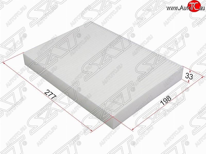 275 р. Фильтр салонный SAT (277х198х33 mm)  Land Rover Discovery Sport  L550 (2014-2019), Land Rover Freelander  L359 (2006-2012), Land Rover Range Rover Evoque  1 L538 (2011-2015), Volvo S60  FS седан (2010-2013), Volvo V70 (2008-2016), Volvo XC60 (2008-2022), Volvo XC70 (2007-2016)  с доставкой в г. Керчь