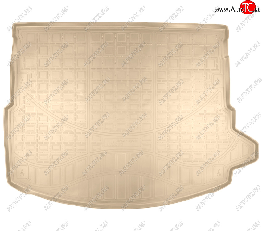 2 669 р. Коврик багажника Norplast Unidec  Land Rover Discovery Sport  L550 (2014-2019) дорестайлинг (Цвет: бежевый)  с доставкой в г. Керчь