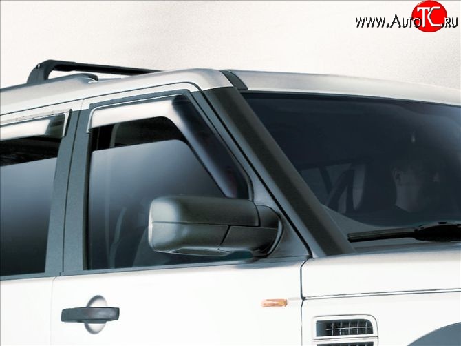 3 399 р. Дефлекторы окон (ветровики) Novline 4 шт Land Rover Discovery 3 L319 (2004-2009)  с доставкой в г. Керчь