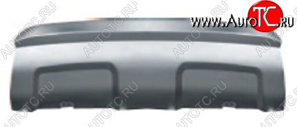 5 649 р. Накладка на передний бампер OEM Land Rover Range Rover Evoque 1 L538 дорестайлинг 5 дв. (2011-2015) (Неокрашенная)  с доставкой в г. Керчь