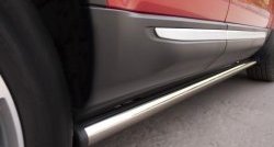 12 299 р. Защита порогов из круглой трубы диаметром 63 мм (Prestige u Pure) Russtal Land Rover Range Rover Evoque 1 L538 дорестайлинг 5 дв. (2011-2015) (Защита порогов с со скосами на торцах (вариант 1))  с доставкой в г. Керчь. Увеличить фотографию 5