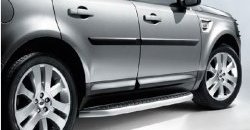 11 749 р. Пороги OEM Style Land Rover Freelander L359 дорестайлинг (2006-2010)  с доставкой в г. Керчь. Увеличить фотографию 2