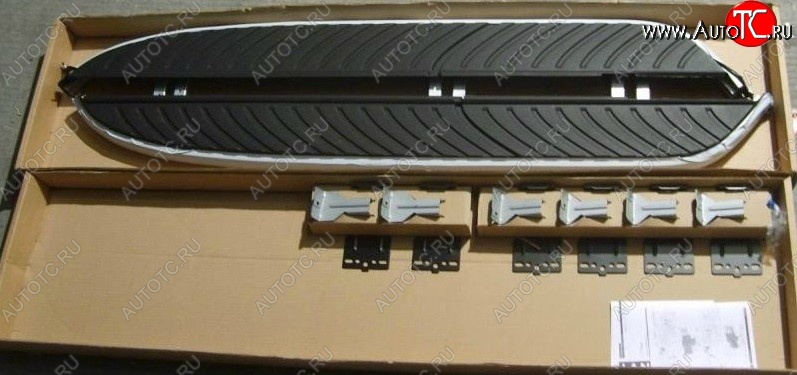 11 749 р. Пороги OEM Style Land Rover Freelander L359 дорестайлинг (2006-2010)  с доставкой в г. Керчь