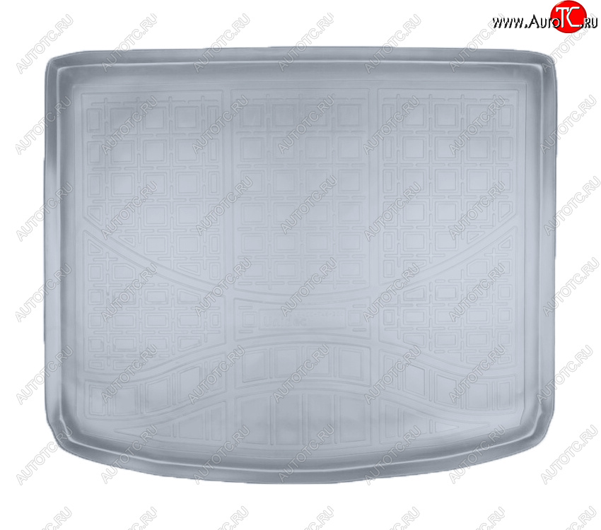 2 479 р. Коврик багажника Norplast Unidec  Land Rover Freelander  L359 (2006-2012) дорестайлинг, 1-ый рестайлинг (Цвет: серый)  с доставкой в г. Керчь