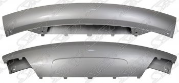 Молдинг на передний бампер SAT Land Rover Range Rover Sport  1 L320 (2009-2013) рестайлинг