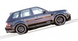 5 199 р. Пороги накладки HAMANN CONQUEROR I Land Rover Range Rover Sport 1 L320 дорестайлинг (2005-2009) (Неокрашенные)  с доставкой в г. Керчь. Увеличить фотографию 10