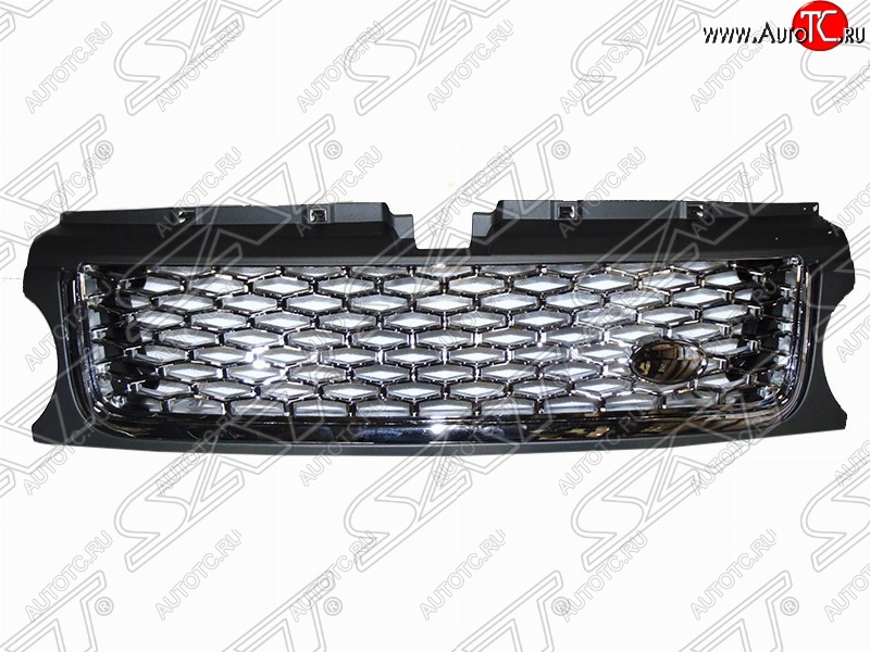 14 549 р. Решетка радиатора SAT (хром)  Land Rover Range Rover Sport  1 L320 (2009-2013) рестайлинг (Неокрашенная)  с доставкой в г. Керчь