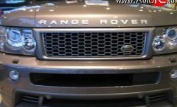 8 949 р. Решётка радиатора Stormer Land Rover Range Rover Sport 1 L320 дорестайлинг (2005-2009) (Неокрашенная)  с доставкой в г. Керчь. Увеличить фотографию 3