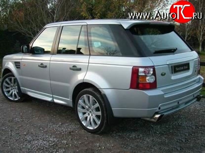 9 799 р. Спойлер Stormer Land Rover Range Rover Sport 1 L320 дорестайлинг (2005-2009) (Неокрашенный)  с доставкой в г. Керчь
