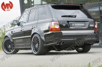 6 999 р. Спойлер HAMMAN Land Rover Range Rover Sport 1 L320 дорестайлинг (2005-2009) (Неокрашенный)  с доставкой в г. Керчь. Увеличить фотографию 2