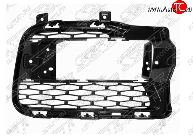 3 299 р. Левая оправа противотуманной фары SAT (пр-во Тайвань)  Land Rover Range Rover Sport  2 L494 (2013-2017) дорестайлинг  с доставкой в г. Керчь