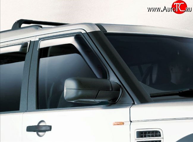 1 649 р. Комплект дефлекторов окон (рестайлинг) SkyLine Land Rover Range Rover 3 L322 дорестайлинг (2002-2006)  с доставкой в г. Керчь