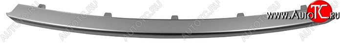 4 399 р. Молдинг на передний бампер SAT  Land Rover Range Rover  3 L322 (2009-2012) 2-ой рестайл (Неокрашенный)  с доставкой в г. Керчь