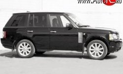 23 049 р. Накладка Verge на передний бампер Land Rover Range Rover 3 L322 дорестайлинг (2002-2006) (Неокрашенная)  с доставкой в г. Керчь. Увеличить фотографию 3