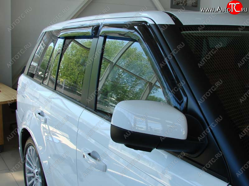 3 399 р. Дефлектора окон SIM Land Rover Range Rover 3 L322 дорестайлинг (2002-2006)  с доставкой в г. Керчь