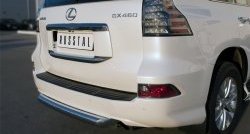 15 999 р. Защита заднего бампера (Ø76 мм, нержавейка) SLITKOFF  Lexus GX460  J150 (2013-2022) 1-ый рестайлинг, 2-ой рестайлинг  с доставкой в г. Керчь. Увеличить фотографию 2