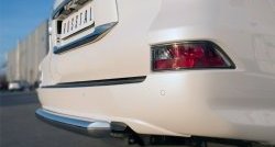 15 999 р. Защита заднего бампера (Ø76 мм, нержавейка) SLITKOFF  Lexus GX460  J150 (2013-2022) 1-ый рестайлинг, 2-ой рестайлинг  с доставкой в г. Керчь. Увеличить фотографию 3