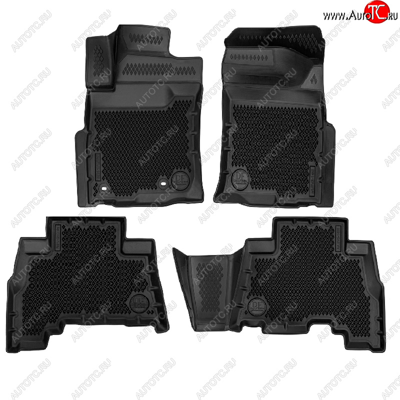 6 599 р. Коврики салона DELFORM ❞EVA 3D Premium❝ (термоэластопласт/ТЭП) Lexus GX460 J150 1-ый рестайлинг (2013-2019)  с доставкой в г. Керчь