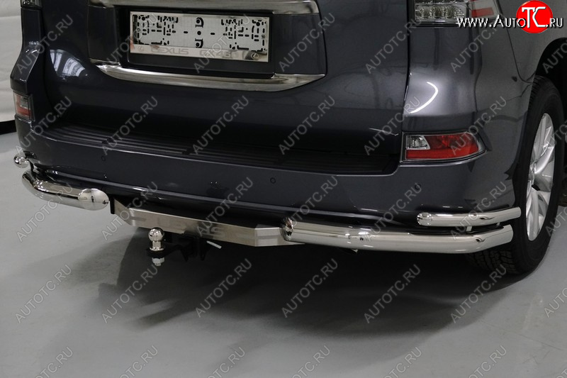 20 599 р. Фаркоп (тягово-сцепное устройство) TCC (надпись Lexus)  Lexus GX460  J150 (2019-2022) 2-ой рестайлинг (Оцинкованный, шар E)  с доставкой в г. Керчь
