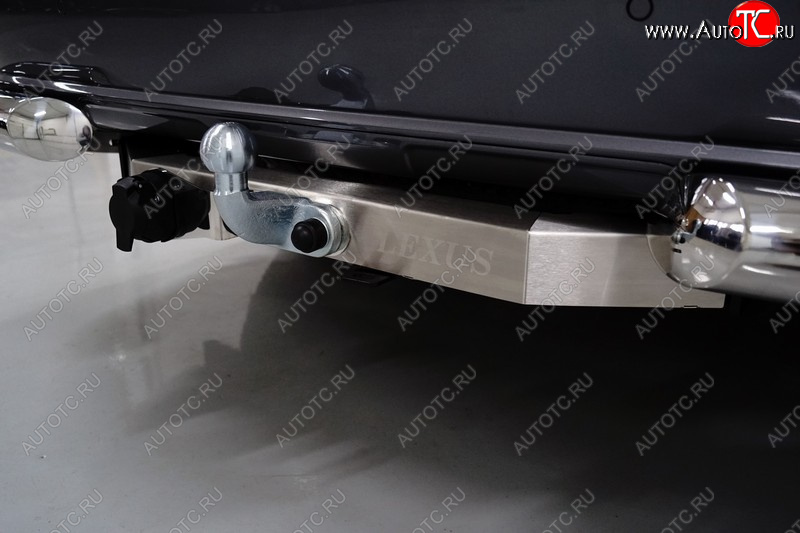 17 999 р. Фаркоп (тягово-сцепное устройство) TCC (надпись Lexus)  Lexus GX460  J150 (2019-2022) 2-ой рестайлинг (Оцинкованный, шар F)  с доставкой в г. Керчь