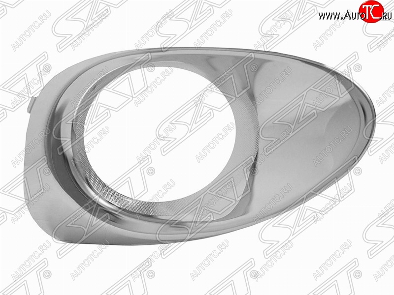 1 199 р. Правая оправа противотуманной фары SAT (хром ободок)  Lexus RX350  AL10 (2012-2015) рестайлинг  с доставкой в г. Керчь