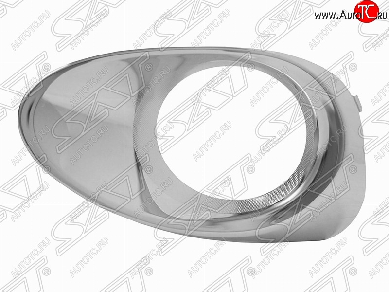 1 199 р. Левая оправа противотуманной фары SAT (хром ободок)  Lexus RX350  AL10 (2012-2015) рестайлинг  с доставкой в г. Керчь